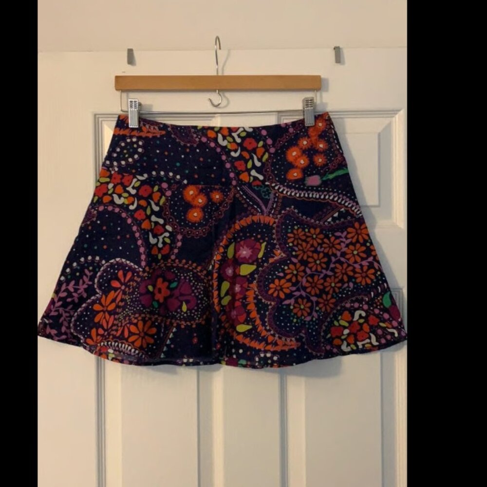 Lilly Pulitzer Womens Size 8 Charleston Cotton Skirt in Multi Garden Menagerie